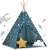 Nukido Indianerzelt mit Lichterkette + Geschenkzubehör - Star #blue 31925183}