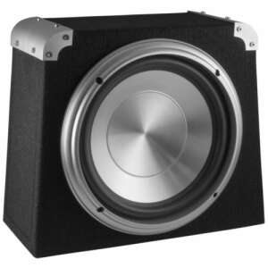 SAL 250mm subwoofer închis, negru, îngust - Vehicule & Piese