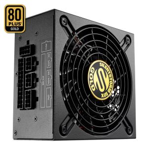 Zasilacz Sharkoon SilentStorm SFX Gold 500W, certyfikat 80 Plus Gold - Zasilanie komputera