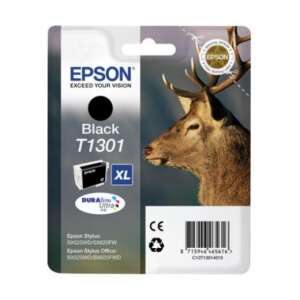 Epson T1301 XL Czarny wkład atramentowy, 25,4ml, C13T13014012 - Materiały eksploatacyjne do drukarek