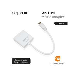 Approx APPC20 Mini HDMI to VGA Adapter 69562922 