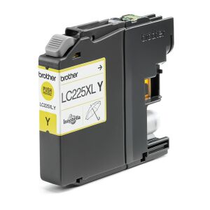 Brother LC225XLY Yellow Ink Cartridge - Printer supply