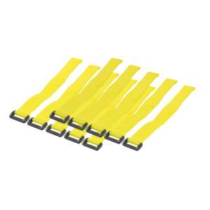 LOGILINK KAB0015 yellow cable ties, 10 pack, 300mm - Logilink