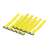 LOGILINK KAB0015 žlté káblové zväzky, 10-balenie, 300mm