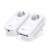 TP-Link TL-WPA8033P KIT Powerline Adapter Starter Kit, 2x2 MIMO, 1300 Mbps, 3 Gigabit Ports, Passthrough