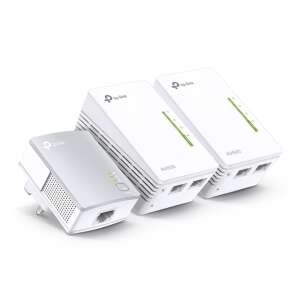 TP-Link TL-WPA4220 TKIT Powerline AV600 2x100Mbps + Wireless N-es 300Mbps, TL-WPA4220 TKIT zestaw adapterów Powerline - TP-Link