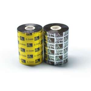 Zebra 3400 Wax/Resin - 1 - sort - farv 71231125 - Consumabile pentru imprimantă