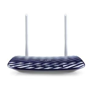 Router TP-Link Archer C20 AC750 dual band wireless, vedere din față - TP-Link Routere Wi-Fi, adaptoare