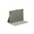 RivaCase Orly 3017 beige universal tablet case for 10.1 inch tablets, open view with tablet stand
