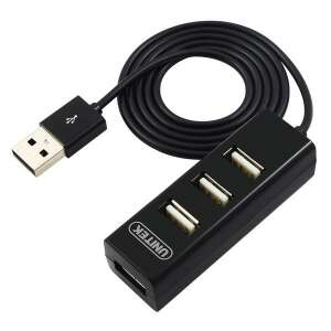 Unitek Y-2140 USB 2.0 mini HUB (4 port) Fekete 69984139 