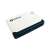 Sandberg Multi Card Reader, white USB card reader with black accents, angled view