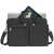 RivaCase 8550 Tiergarten 17,3 Zoll schwarze Laptoptasche mit Laptop und Tablet