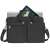 RivaCase Tiergarten 8550 17,3 Zoll schwarze Laptoptasche mit Laptop und Tablet