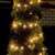 Home by Somogyi LED208C/WW LED string lights decorating a bush