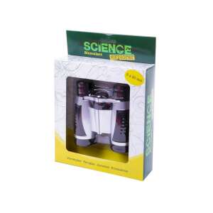 Science Explorer Fernglas, 8 x 30 mm, silber und schwarz, für Kinder, Spielzeug Fernglas - Fernrohre