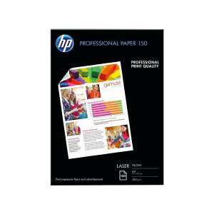 HP Professional Paper 150, A4, glänzend, 150 g/m², Laserpapier, Druckqualität - Fotopapiere