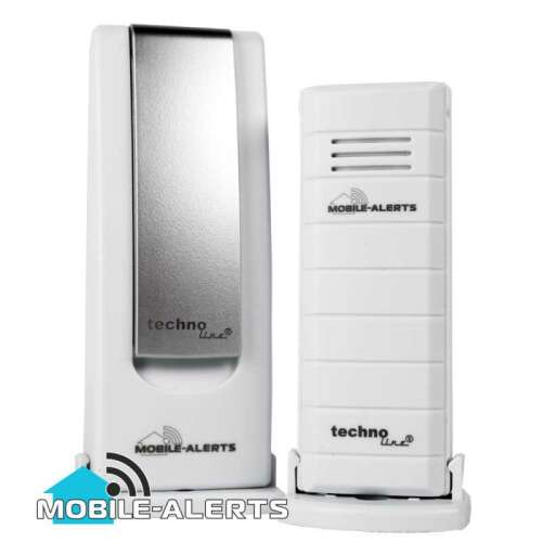 Technoline MA10001 Smart Home Starter Kit with Wireless Temperature Sensor, white, 2 pieces
