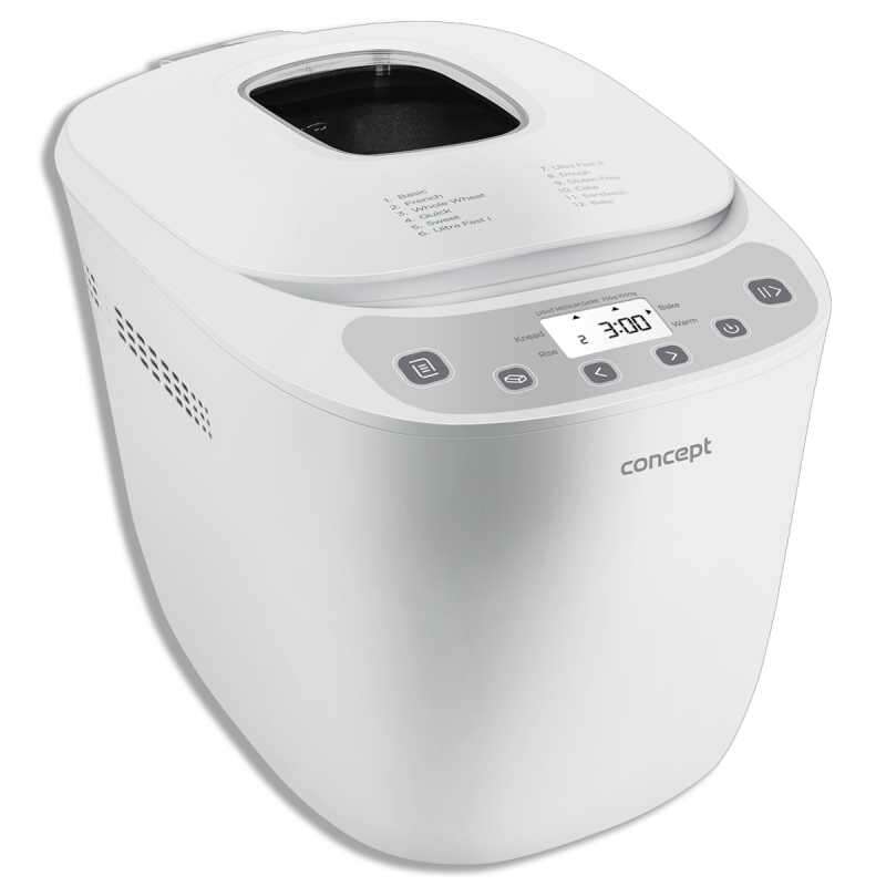 Concept PC5520 550W-os otthoni kenyérsütő, fehér