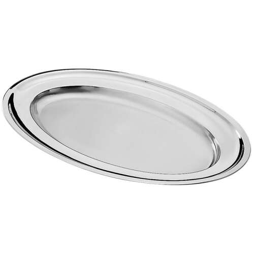 Tavă ovală, din oțel inoxidabil, 31x21 cm 31930770