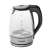 Concept RK4030 Glas-Wasserkocher, 1,7 Liter Fassungsvermögen, Edelstahl-Sockel