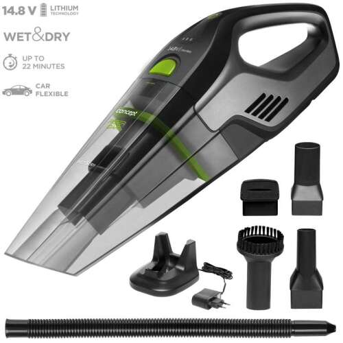 Aspirator de mână Concept VP4352, pentru aspirarea umedă și uscată, cu accesorii, 14,8V, 2200mAh, până la 22 minute de funcționare