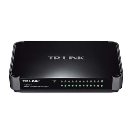 TP-Link TL-SF1024M 24 portos 10/100Mbps asztali kapcsoló