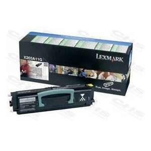 Lexmark X203A11G Czarny Toner - Materiały biurowe