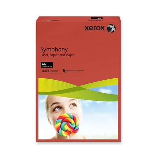 Xerox Symphony A4 másolópapír - Sötétpiros 250 lap