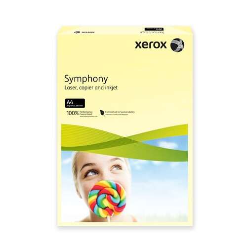 Xerox Symphony A4 világos sárga másolópapír, 500 lap