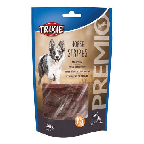 Trixie Premio Horse Stripes - lóhúsos jutalomfalat (4 tasak | 4 x 100 g) 400 g 31932248
