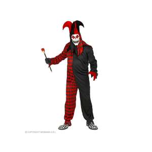 Félelmetes Harlekin Bohóc Jelmez - Férfi - M 69619540 - Zubehör Kleidung