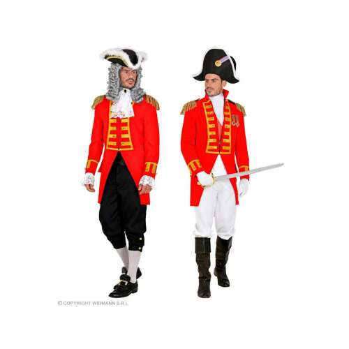 Férfi Jelmezkabát - Katonai/Udvari Stílus - Piros - XL 69623237