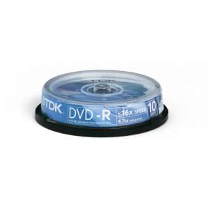 TDK DVD+R Írható DVD lemez 10db/henger 69623514 