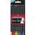 Faber-Castell Black Edition colored pencils, 12 colors, set of colored pencils