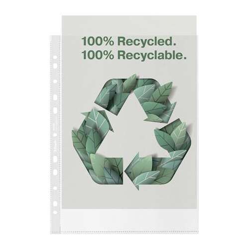 ESSELTE Genotherm A4 70 micron recycled document pocket