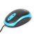 Mouse optic cu fir Omega OM06VBL - Design Negru și Albastru