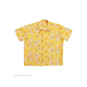 Hawaii Hemd - Gelbes Blumenmuster - Herren - XXL 69626674 - Zubehör Kleidung