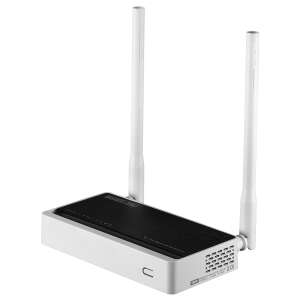 Router wireless TOTOLINK N300RT, alb, vedere 3/4 - Totolink Routere Wi-Fi, adaptoare