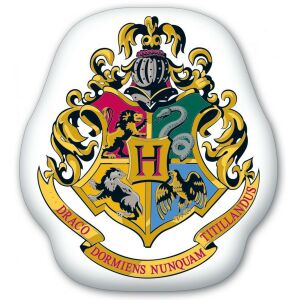 Harry Potter Hogwarts Wappen Dekokissen, 40x35 cm - Dekorative Kissen