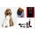 Collage of Camry CR2821 pet clipper with dogs and accessories