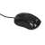 Titanum Hornet wired optical mouse, black, angled view