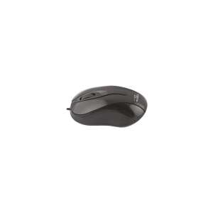 Titanum Hornet wired optical mouse, black, side view - Mouse