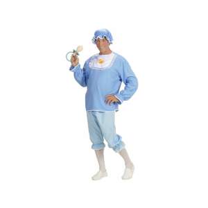 Baba jelmez felnőtteknek, kék baba jelmez, vicces jelmez, férfi jelmez, XL méret - Widmann