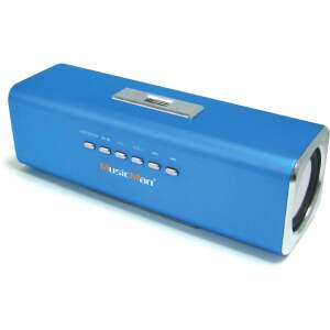 Technaxx MusicMan MA Kék Hordozható Bluetooth Hangszóró FM Rádióval - Audio