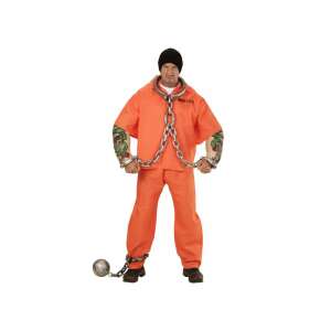 TÄTOWIERTER GEFANGENER KOSTÜM FÜR HERREN GRÖßE: M 69634257 - Accesorii pentru îmbrăcăminte