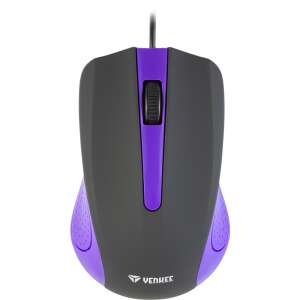 Yenkee YMS 1015 PE wired USB mouse in black and purple - Mouse