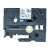 Brother TZe-R231 label tape cassette, white on black, 12mm x 4m