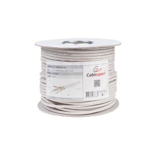 Gembird UTP Cat6 cable, 100m gray roll - Network Cable