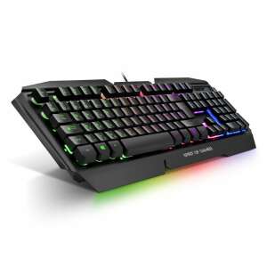 Spirit of Gamer PRO-K5 RGB Gaming tipkovnica, pogled iz kuta - Tipkovnica