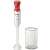 Bosch ErgoMixx 450W botmixer, fehér és piros, átlátszó mérőpohárral